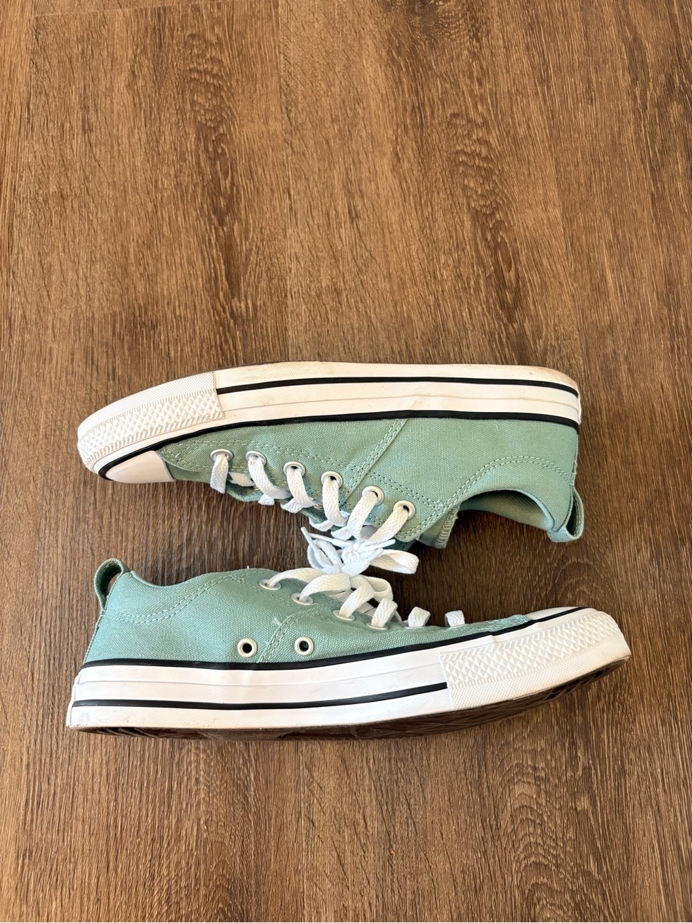 Converse Chuck Taylor All Star Madison Sneaker Herby Green Low Top Canvas Size 8 - Picture 3 of 9